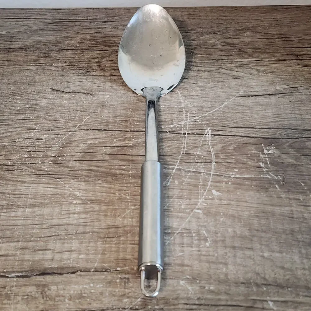 Vintage Ekco 18/8 Stainless Steel Serving Spoon